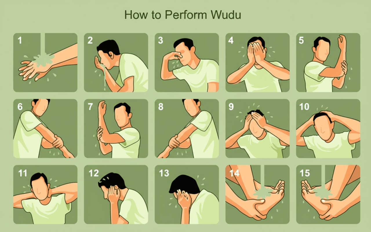 How to Perform Wudu