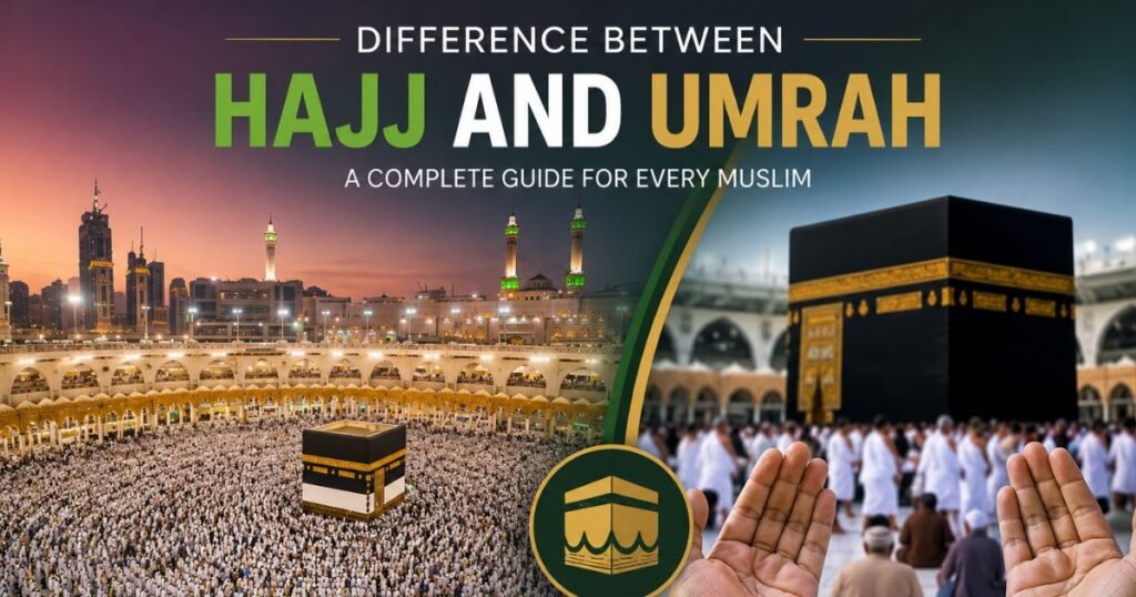 Difference Between Hajj and Umrah