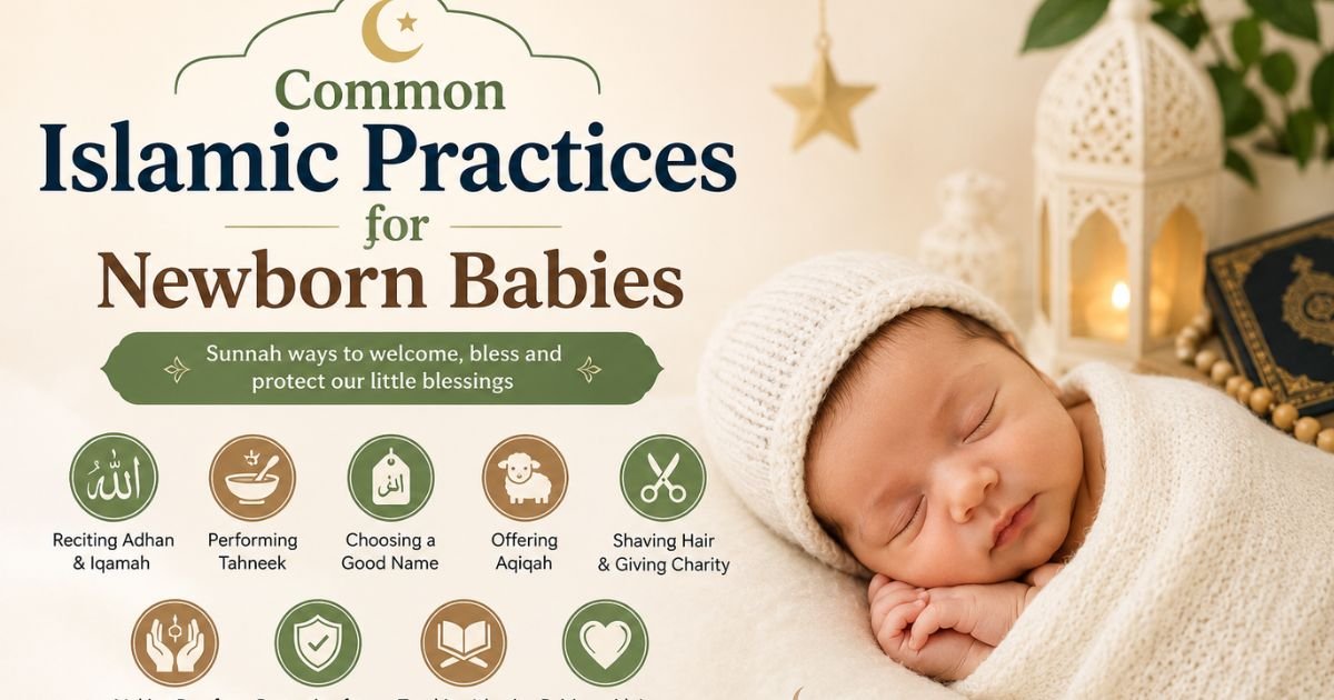 Common Islamic Practices for Newborn Babies